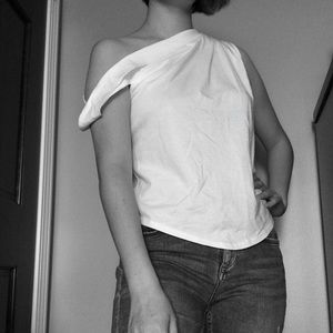 The Range One Shoulder Top